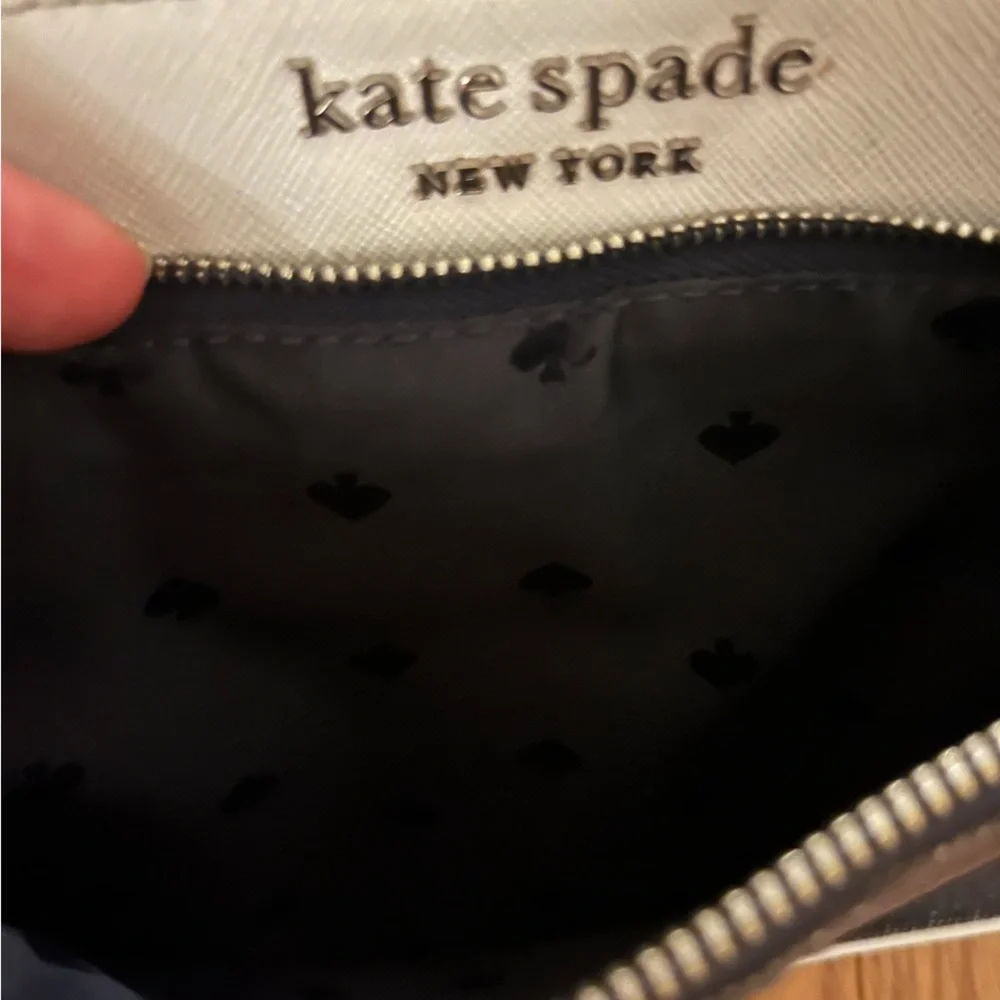 Kate spade white/denim crossbody purse - Picture 3 of 10